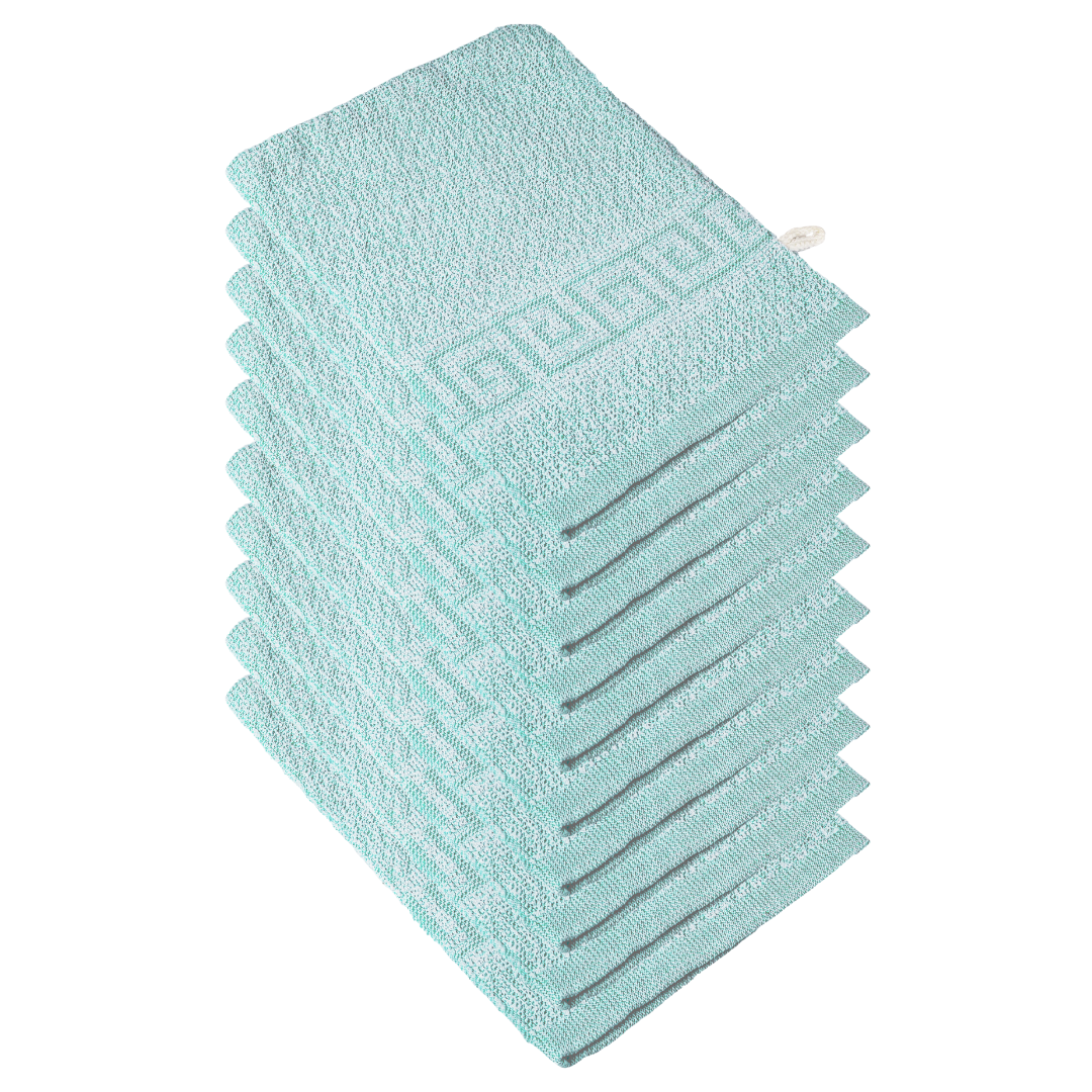 Clinotest Zwirnfrottier-Serie mit Griechischer-Bordüre