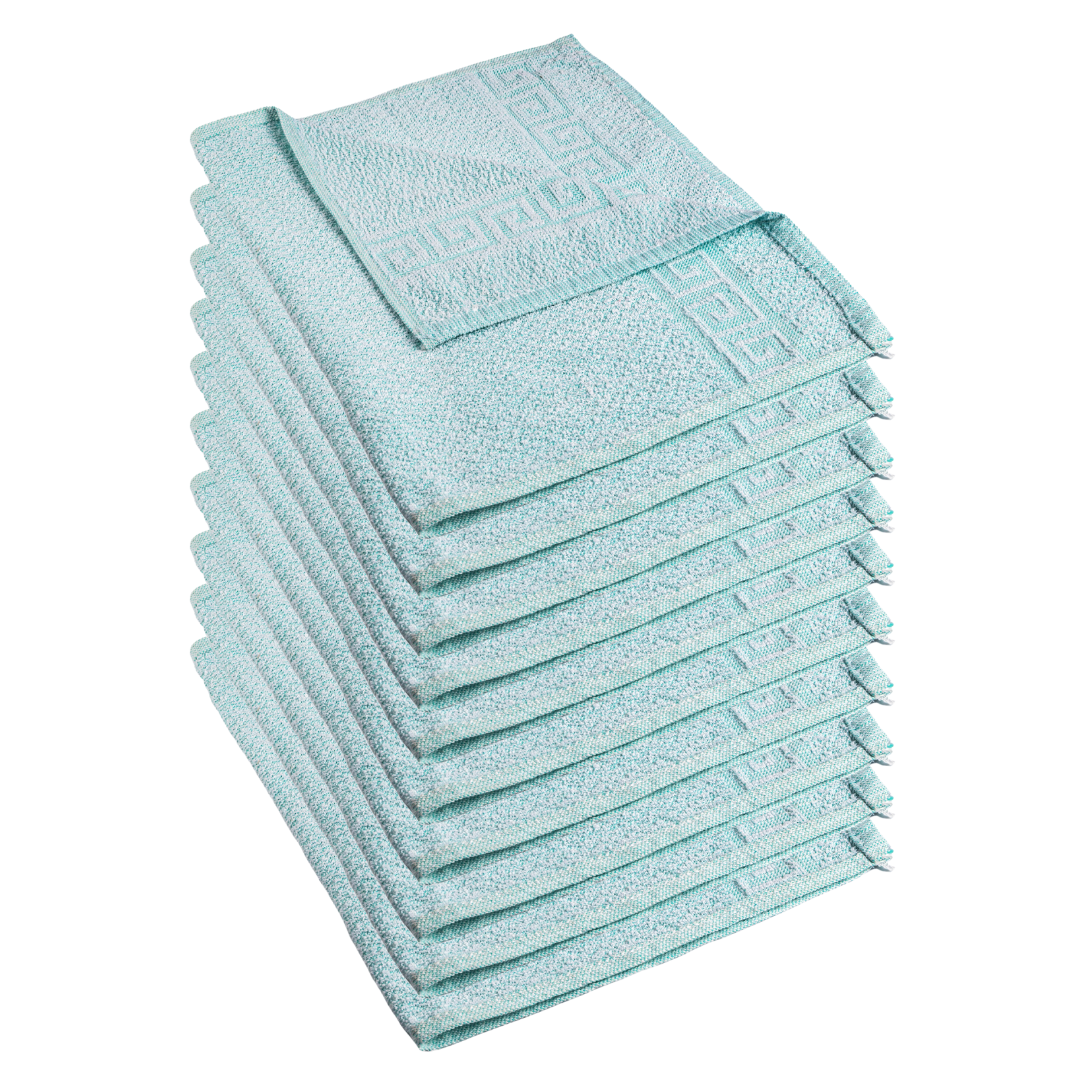 Clinotest Zwirnfrottier-Serie mit Griechischer-Bordüre