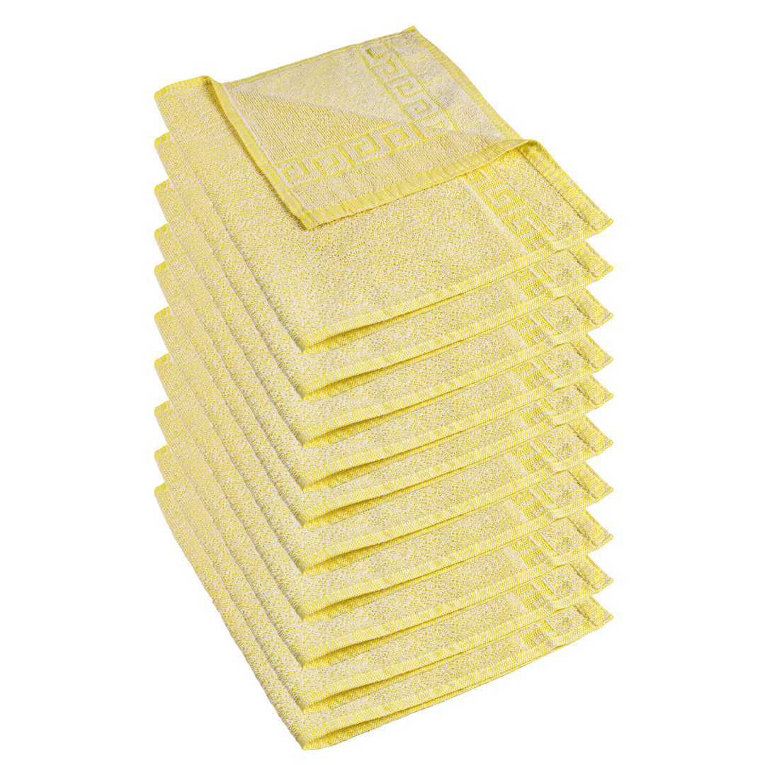 Clinotest Zwirnfrottier-Serie mit Griechischer-Bordüre