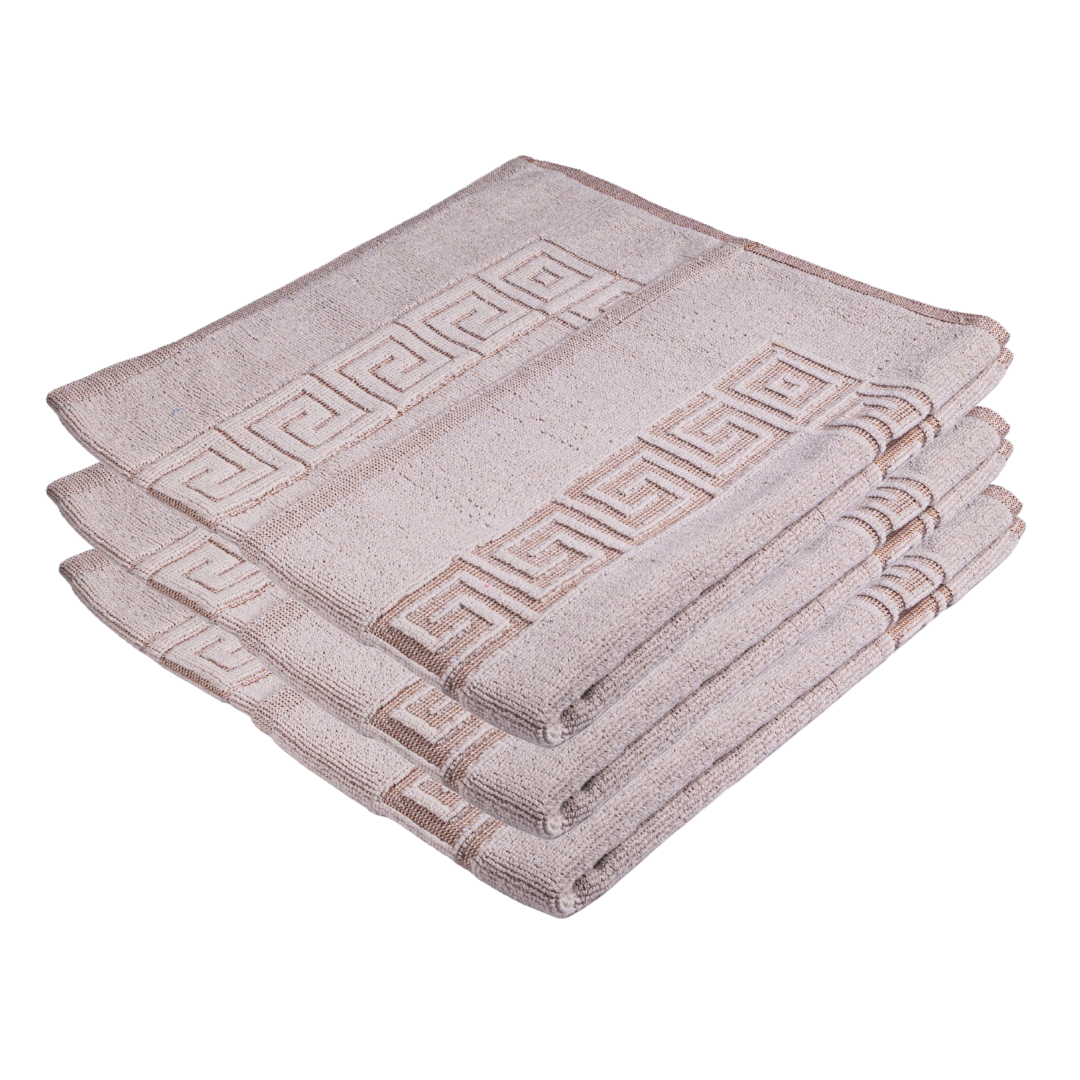 Clinotest Zwirnfrottier-Serie mit Griechischer-Bordüre