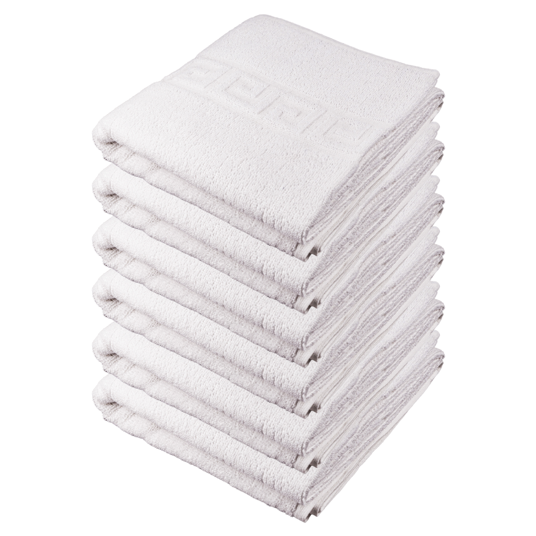 Clinotest Zwirnfrottier-Serie mit Griechischer-Bordüre