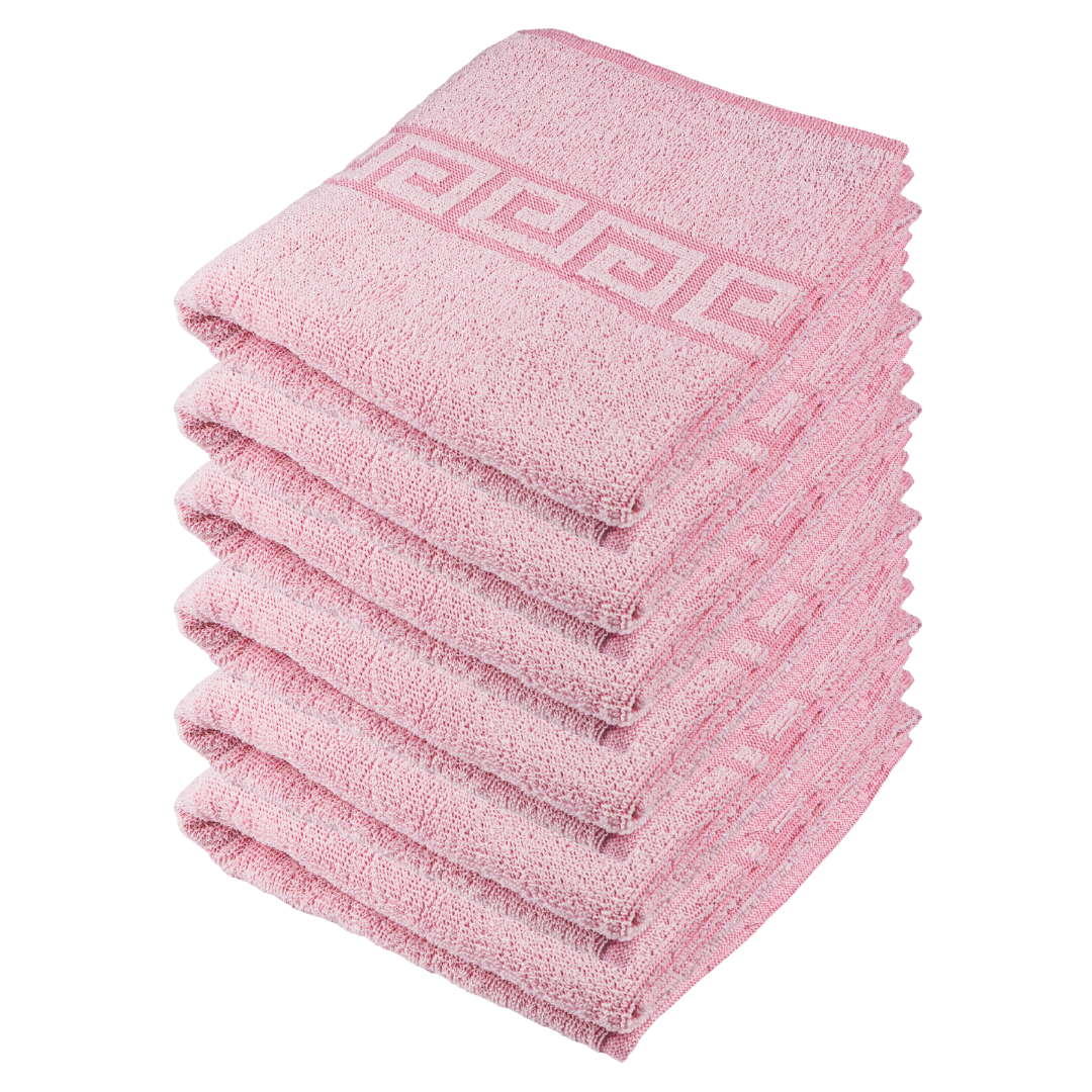 Clinotest Zwirnfrottier-Serie mit Griechischer-Bordüre