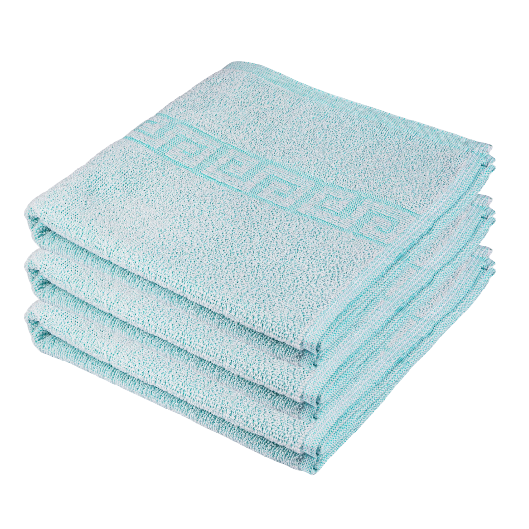 Clinotest Zwirnfrottier-Serie mit Griechischer-Bordüre