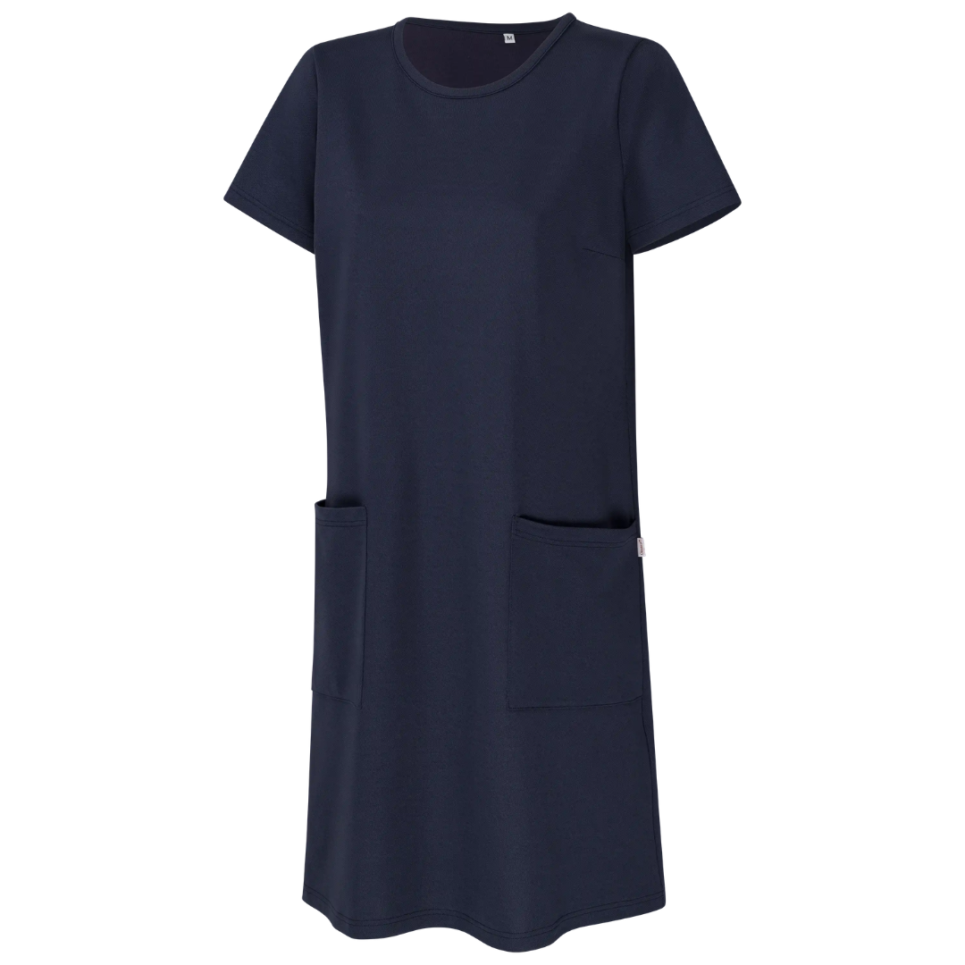 Clinotest Damen Premium Polo‑Kleid