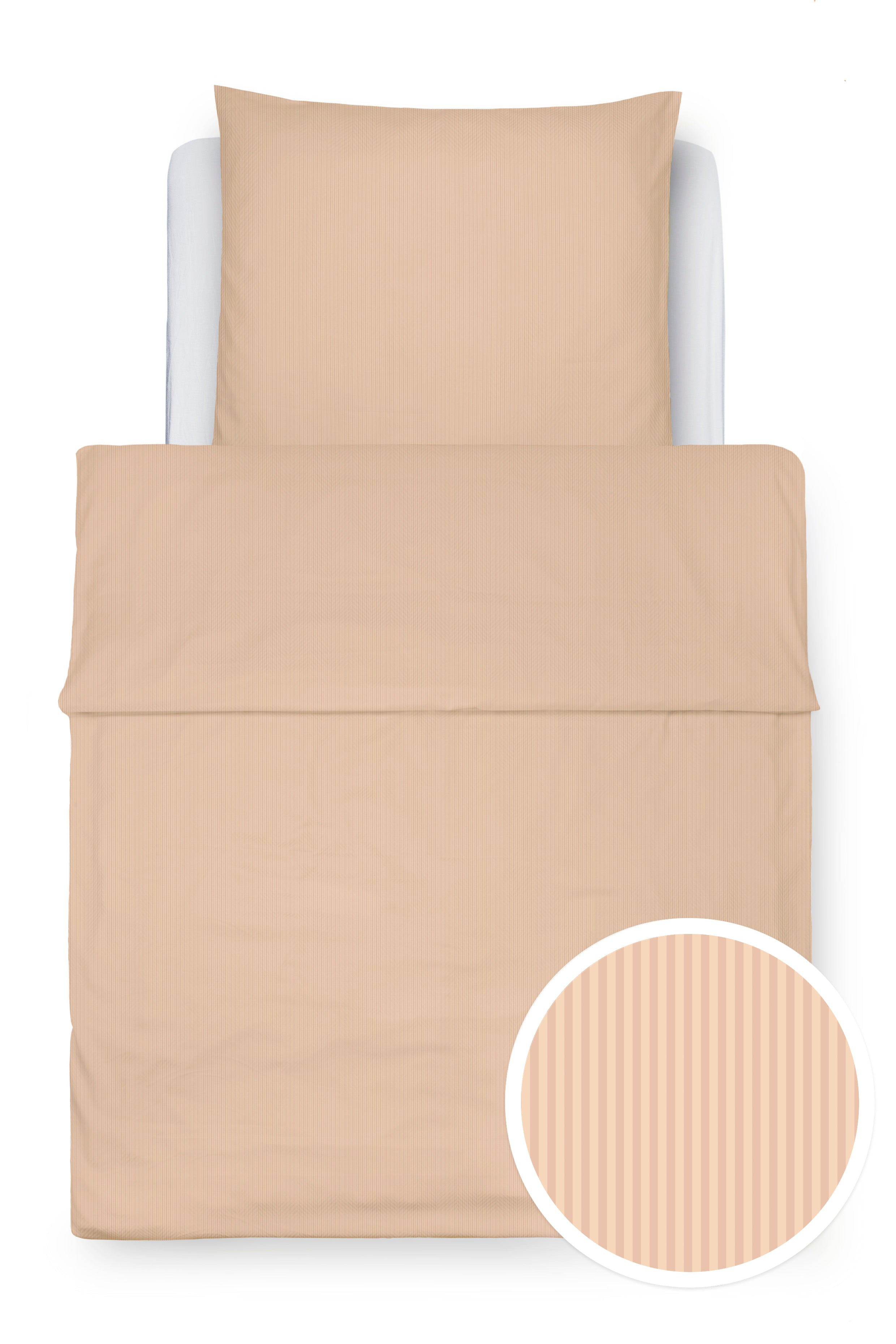 Clinotest Bettwäschen-Set „Feinstreifen“