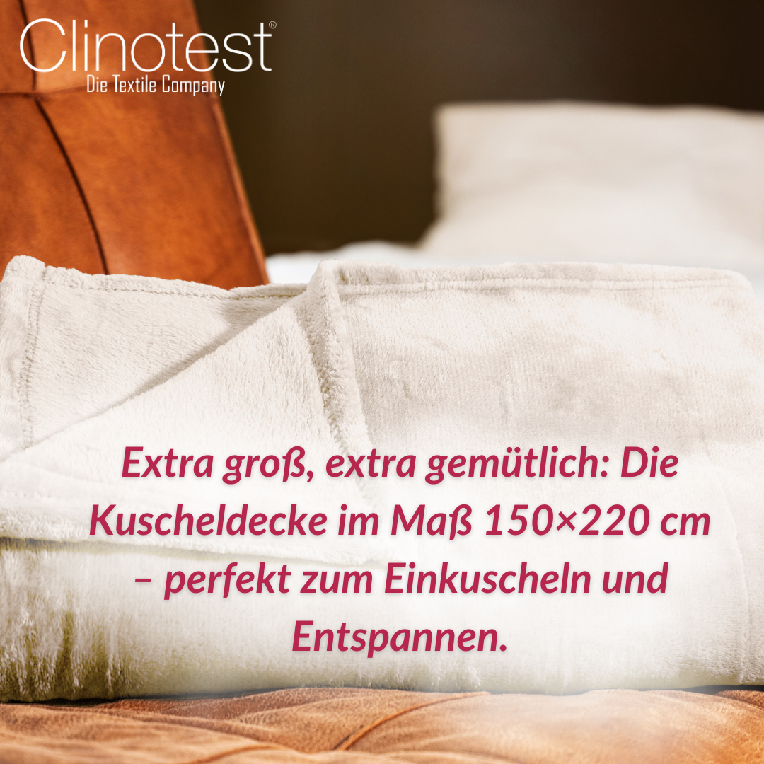 Clinotest Kuscheldecke