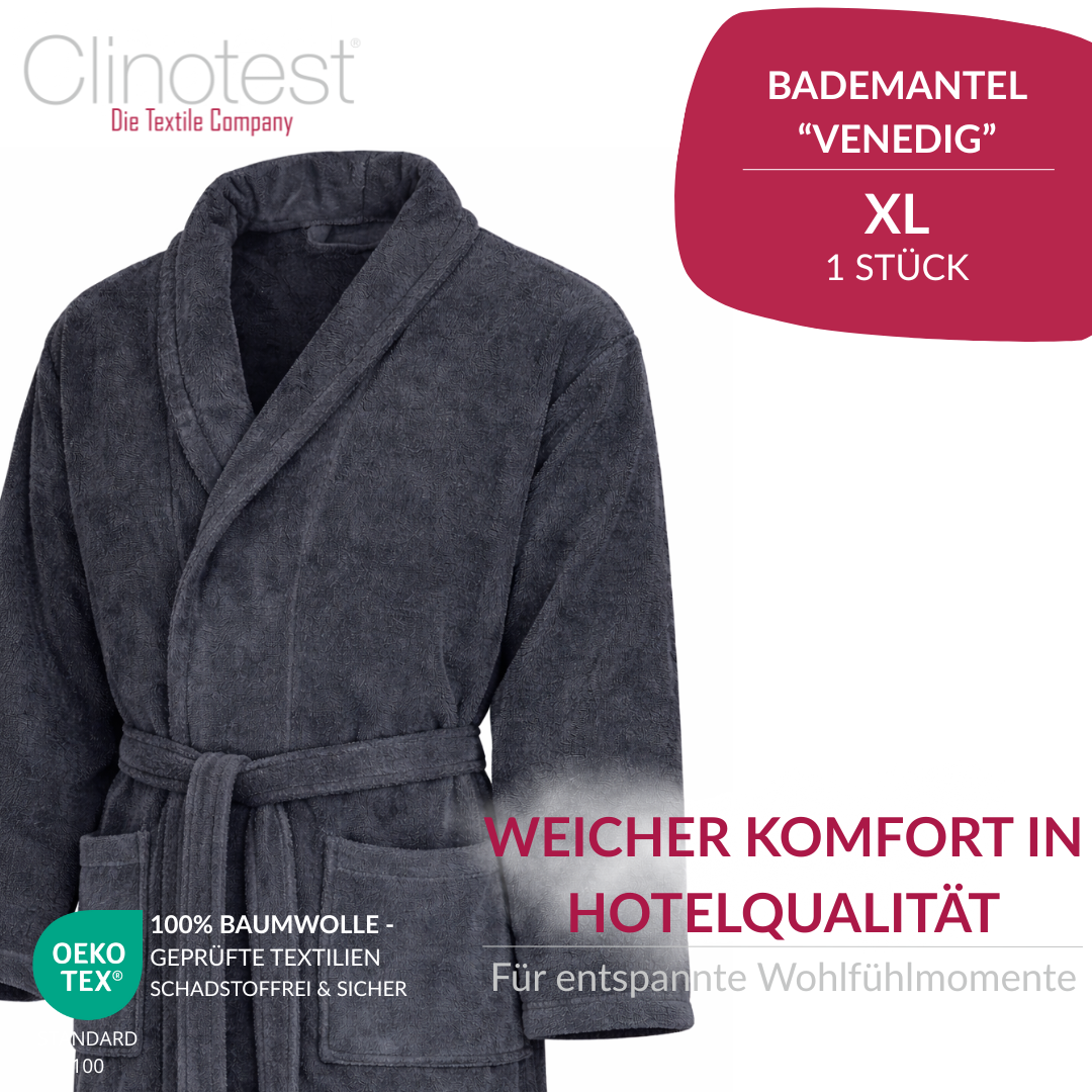 Clinotest Bademantel "Venedig"