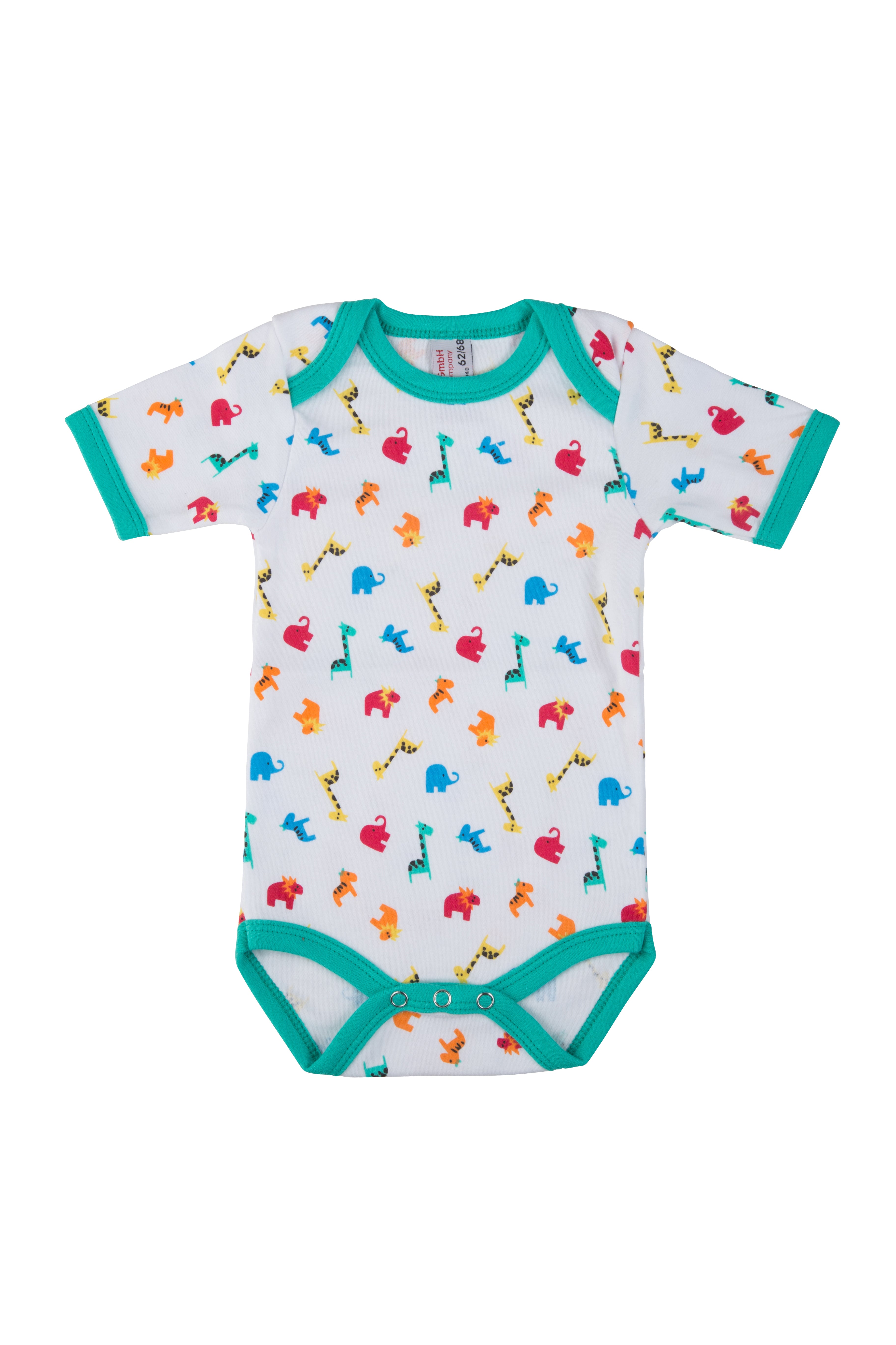 Clinotest Baby-Bodys mit Zootier-Motiv