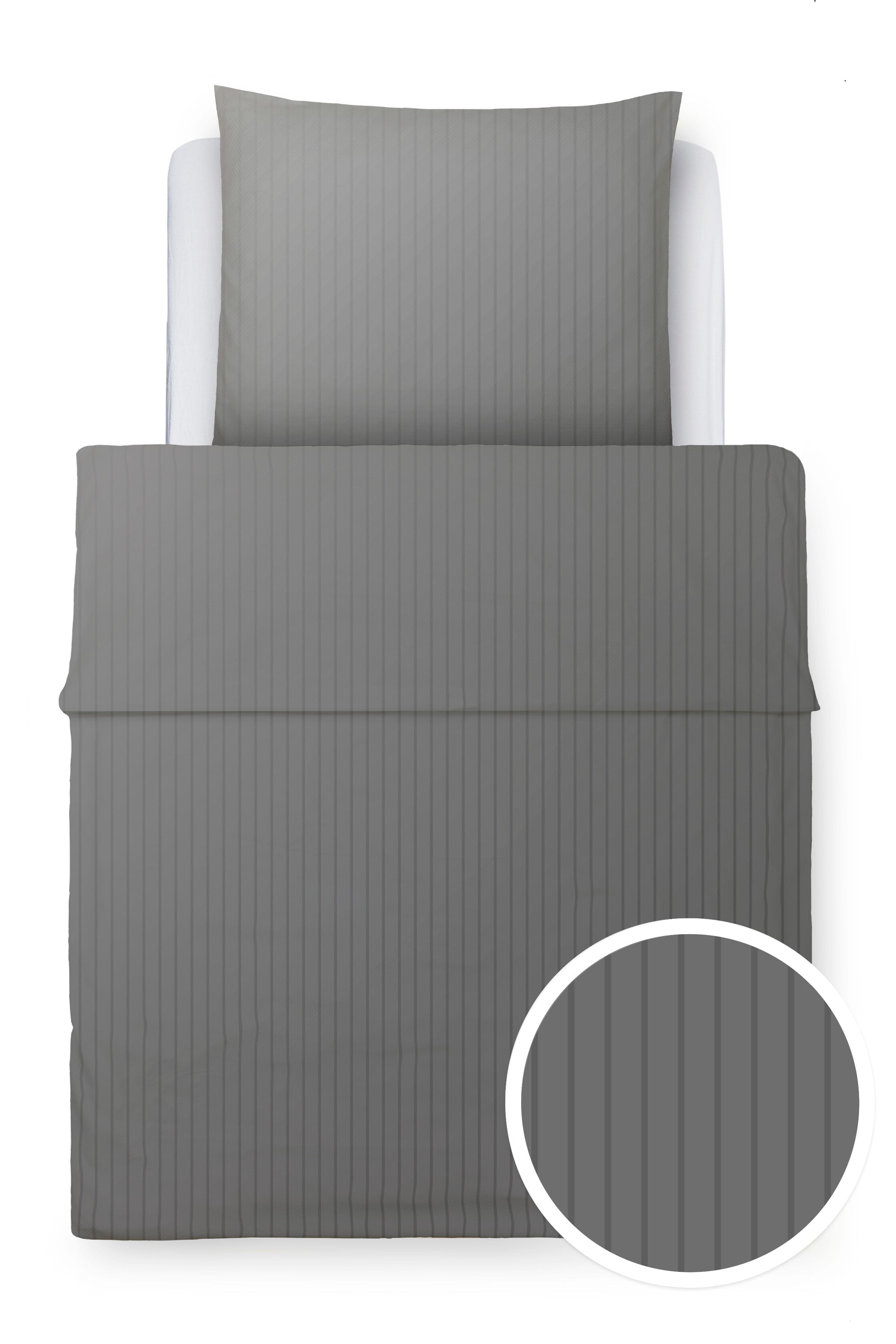 Clinotest Bettwäschen-Set „6/24 Streifen“