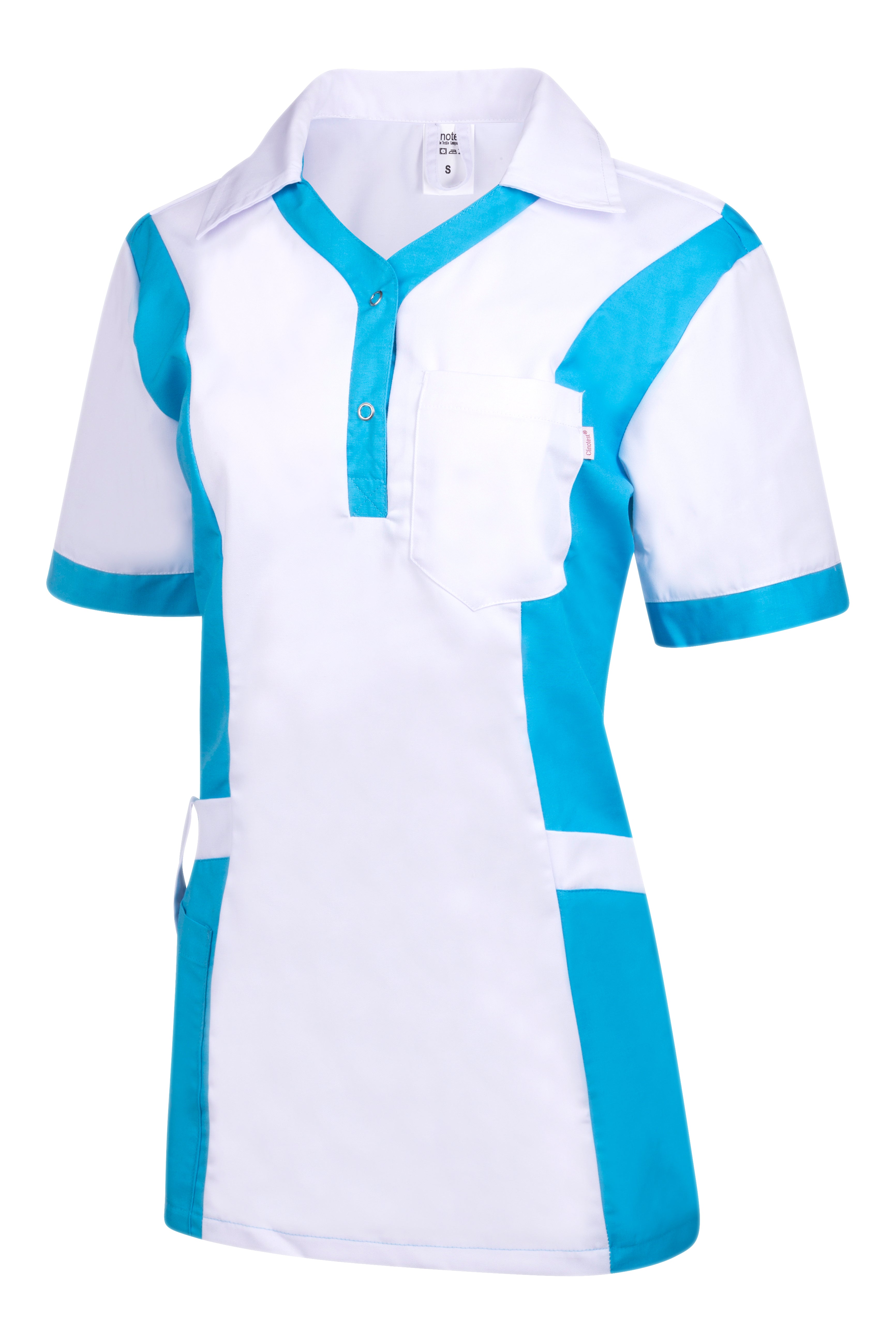 Clinotest Damenkasack "Julia" weiß/farbig