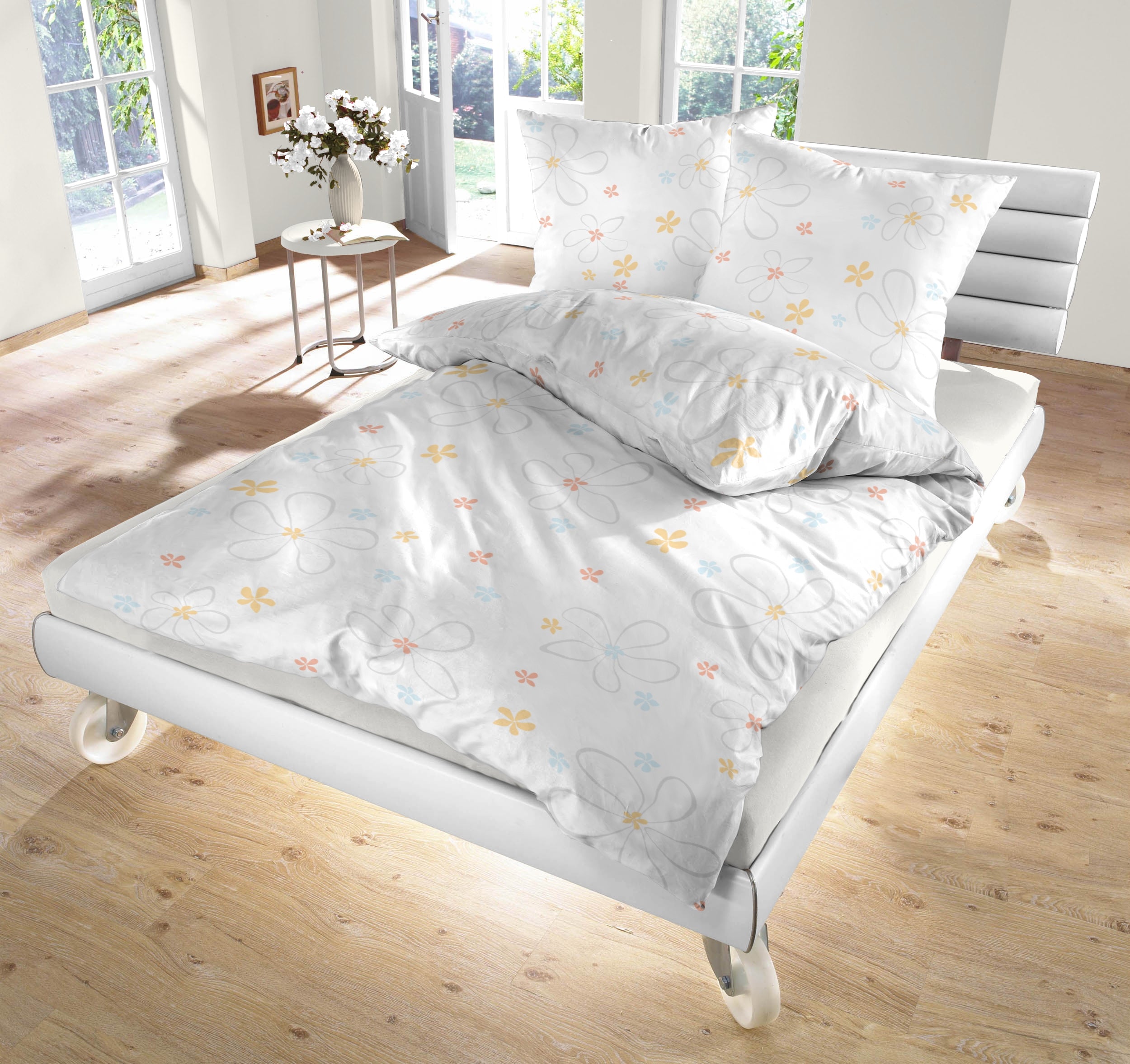 Clinotest Bettwäschen-Set „Sun Flower“ / „Sun Flower Wende“