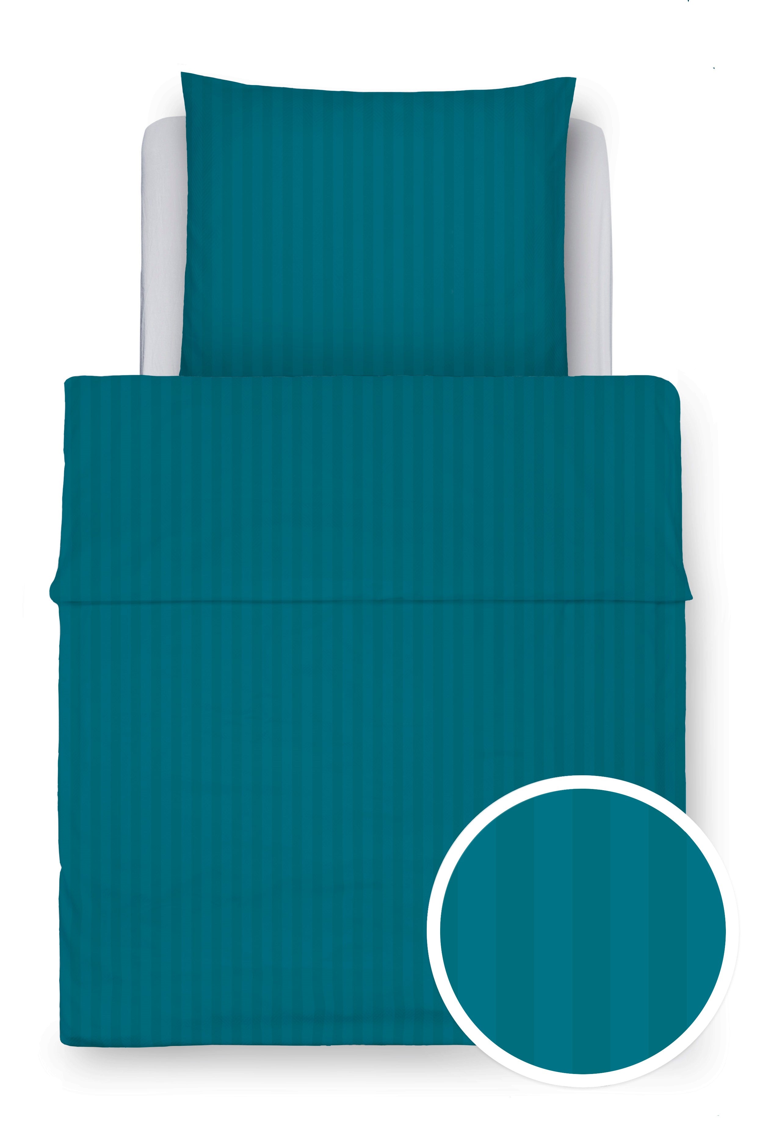 Clinotest Bettwäschen-Set „Bandstreifen“