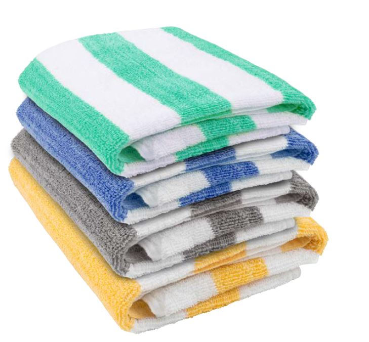 Clinotest Walkfrottee mit Blockstreifen "Bologna"