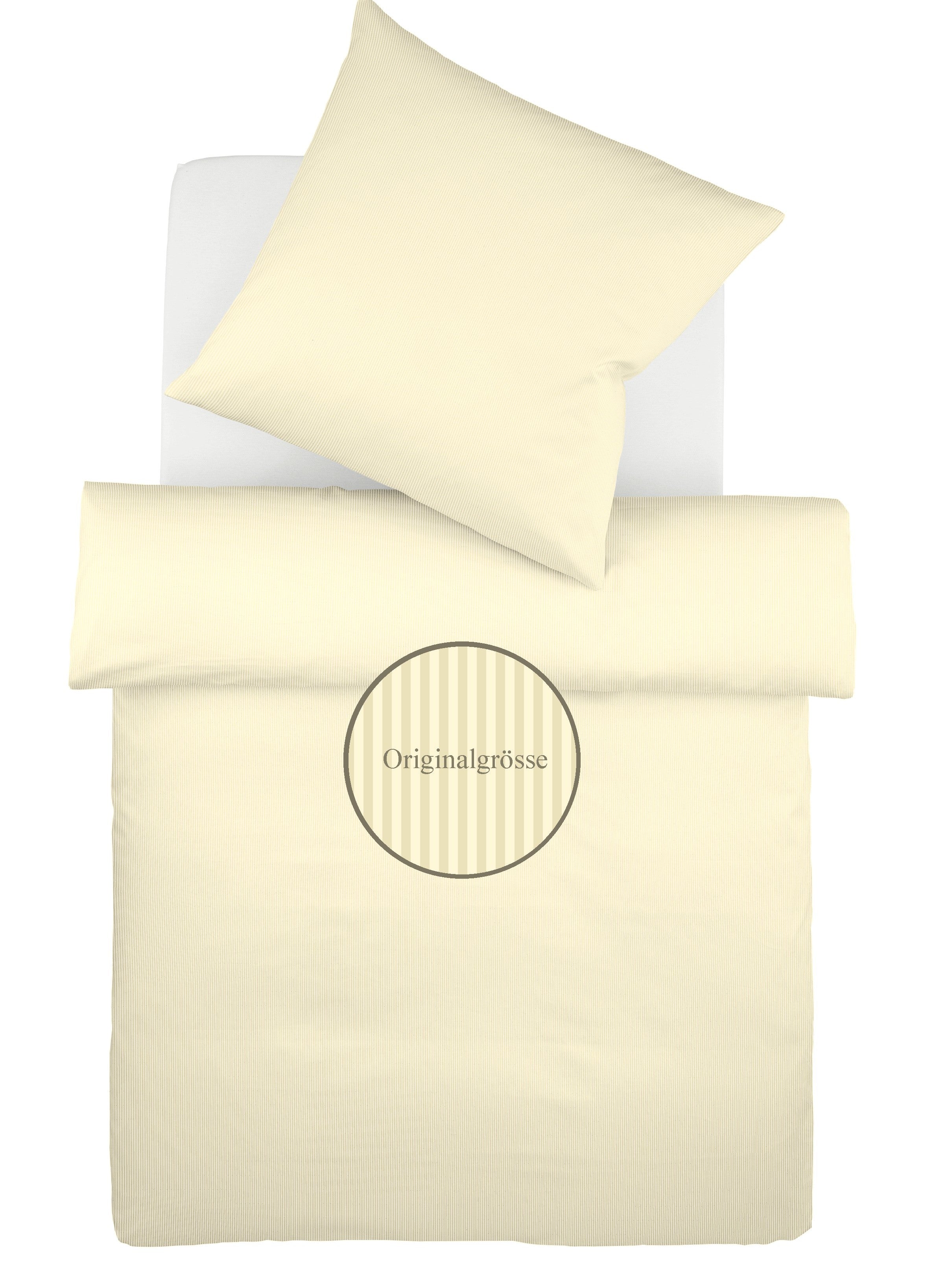 Clinotest Bettwäschen-Set „Feinstreifen“