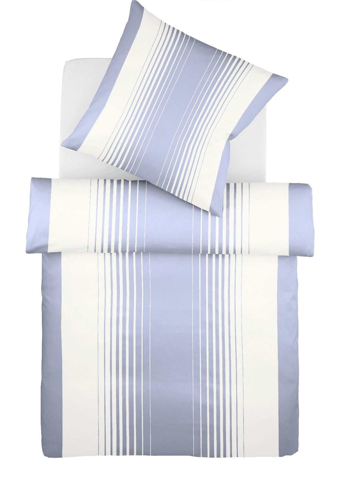 Clinotest Bettwäschen-Set „Verlaufstreifen“