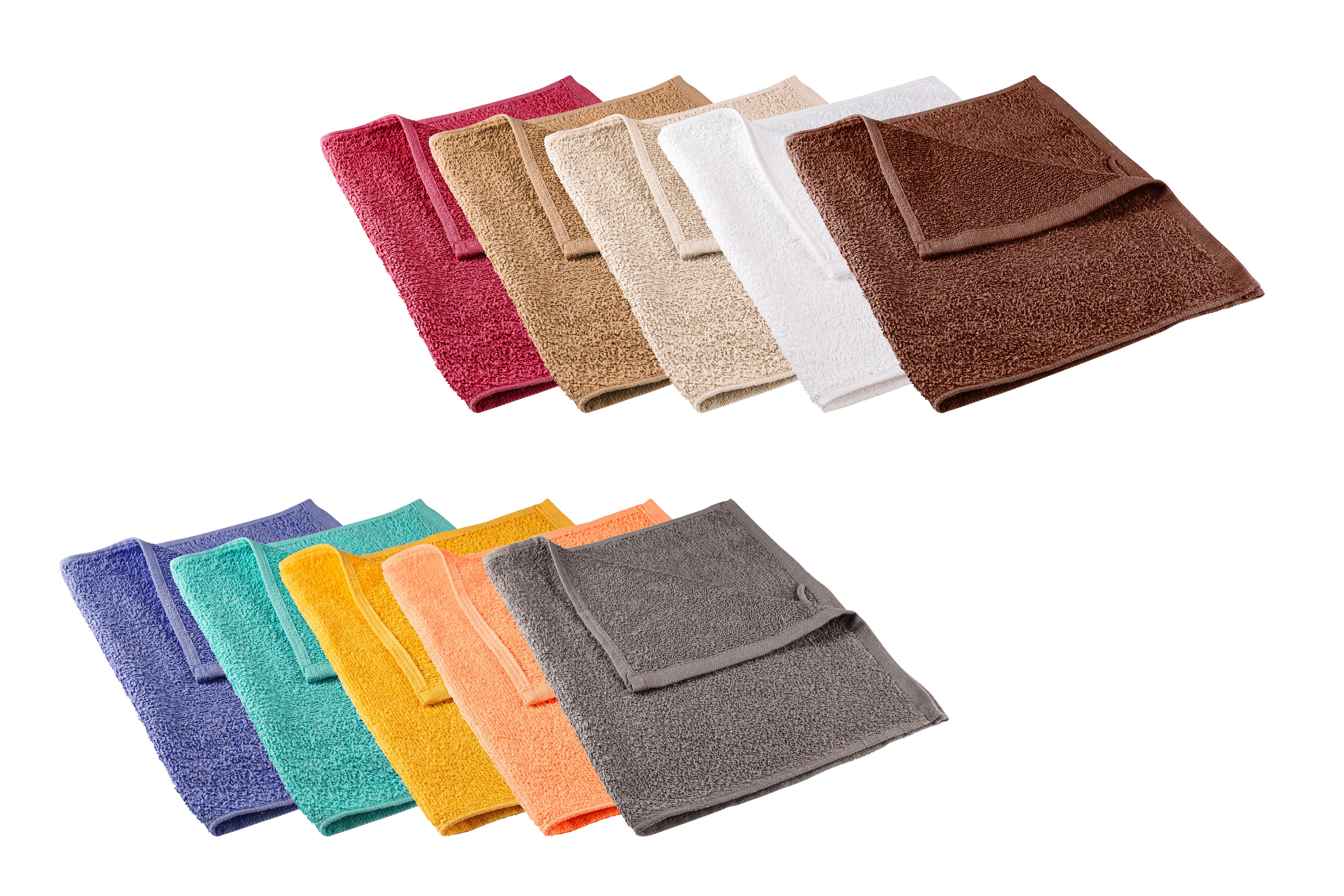 Clinotest Walkfrottier-Serie mit 2-Streifen-Bordüre