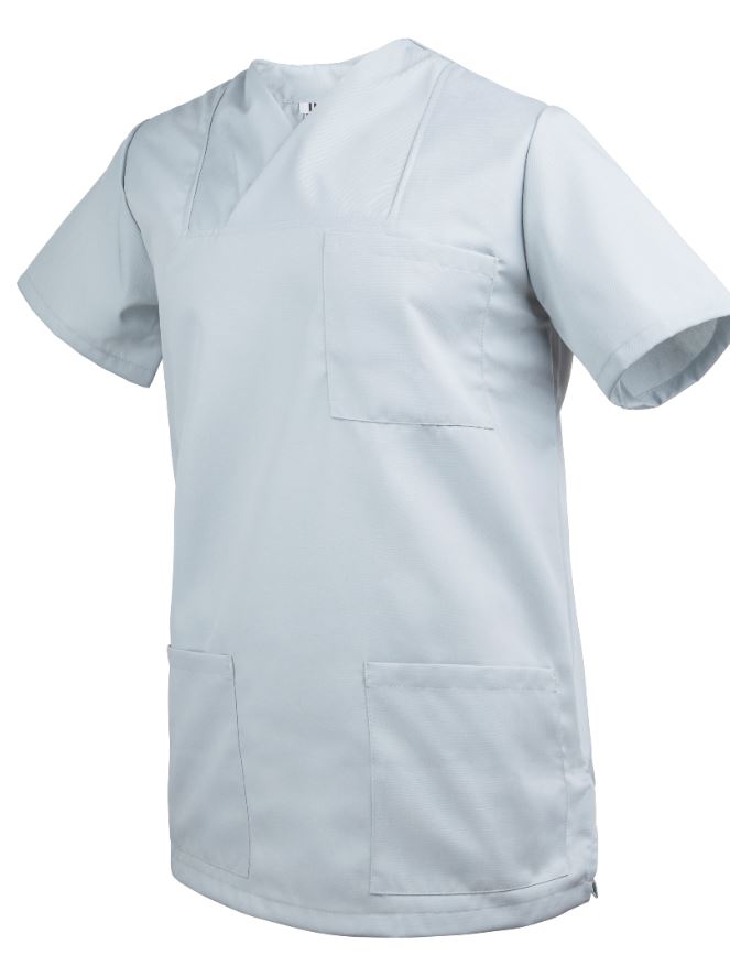 Clinotest Unisex-Kasack „Anna/Anton“, Premium Tencel-Qualität