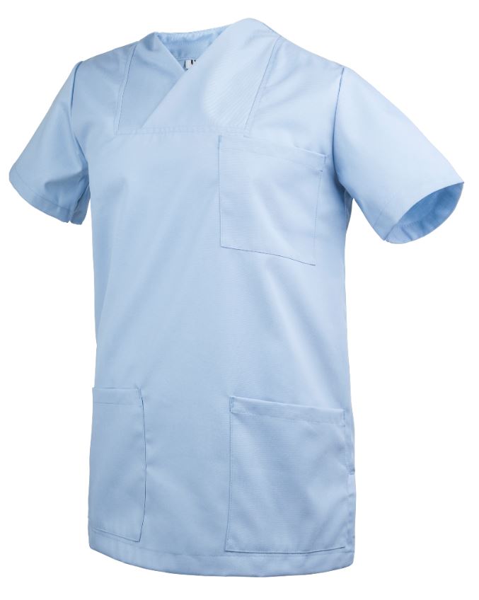 Clinotest Unisex-Kasack „Anna/Anton“, Premium Tencel-Qualität