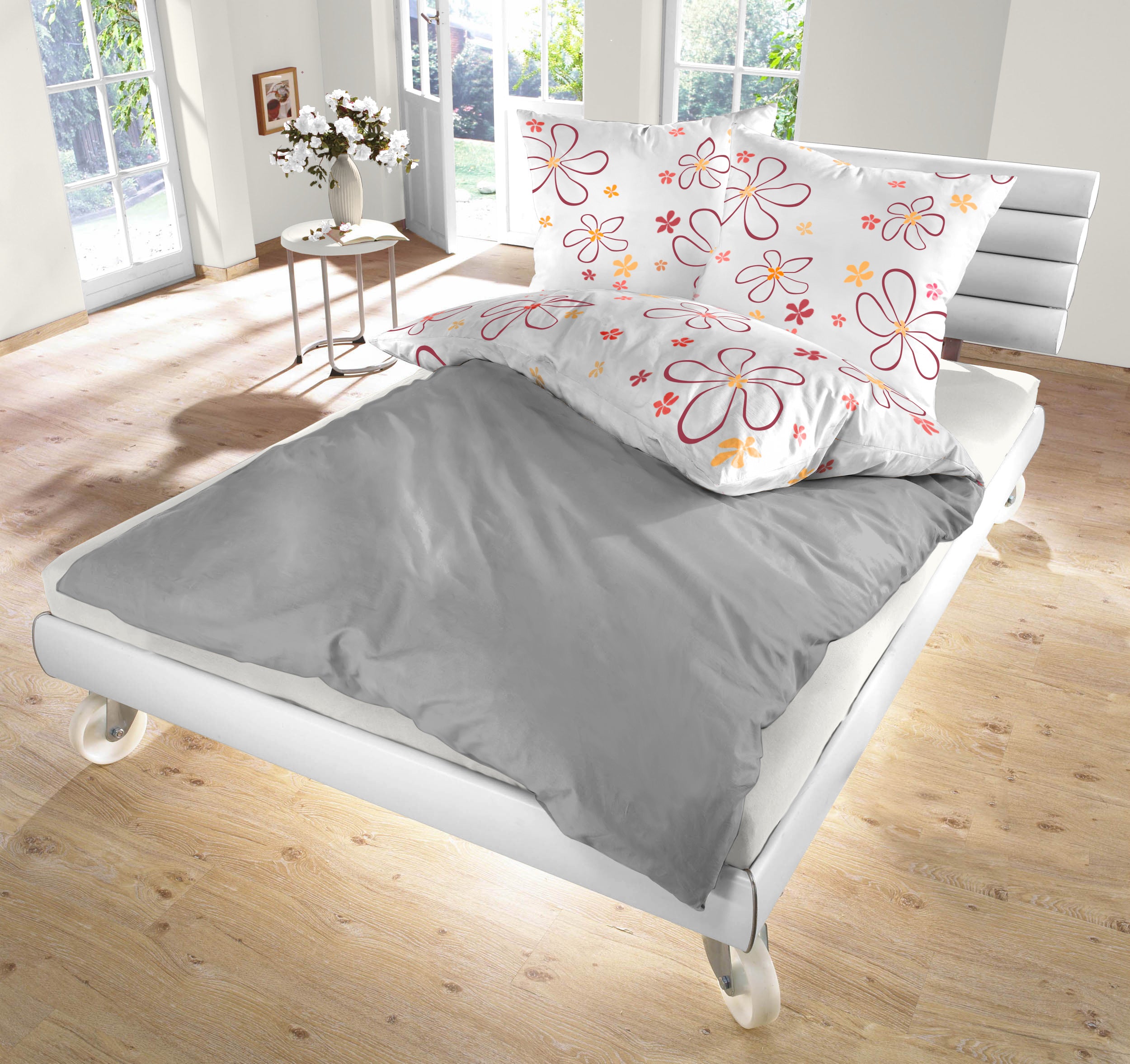 Clinotest Bettwäschen-Set „Sun Flower Augsburg“