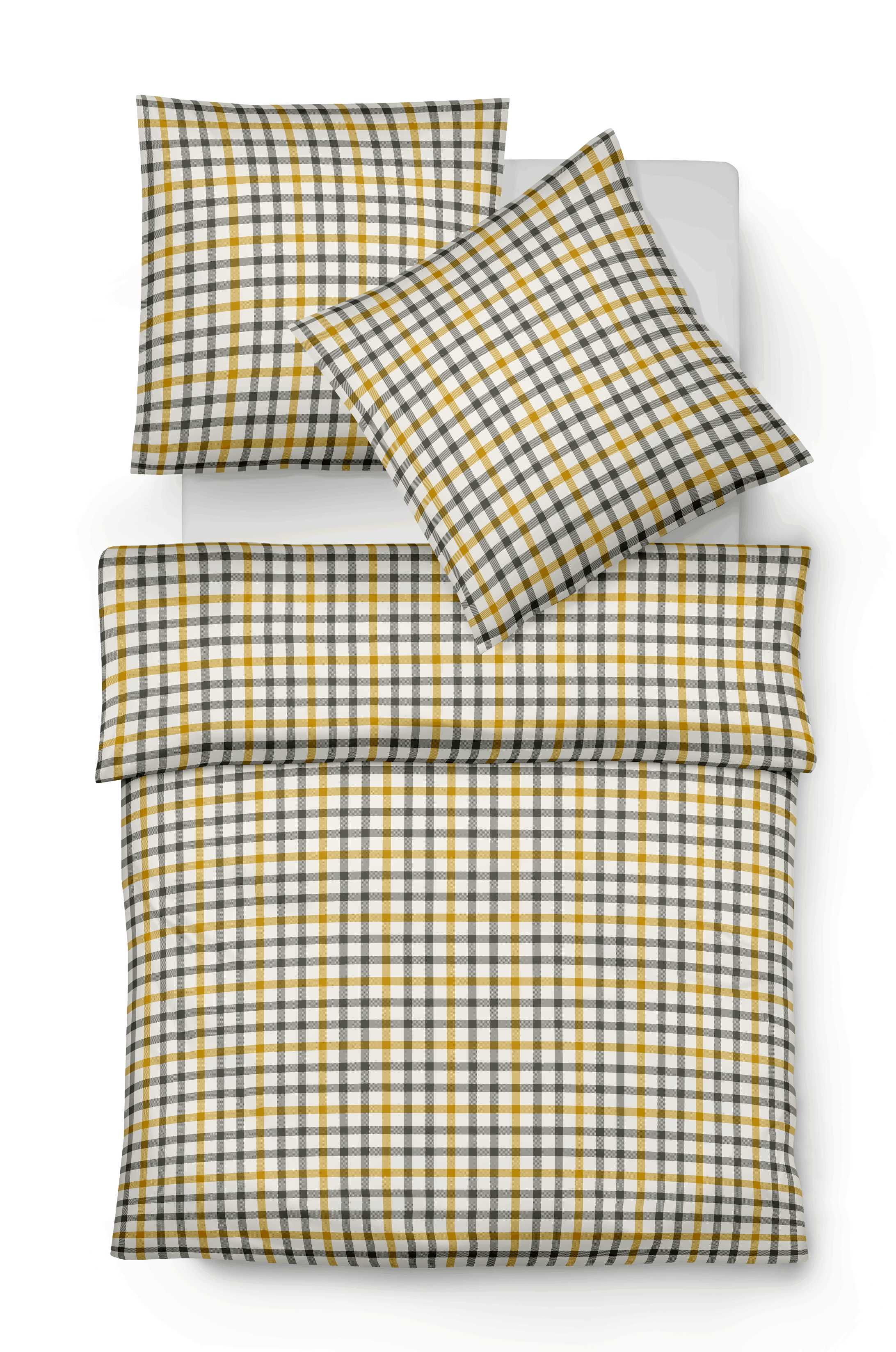 Clinotest Bettwäschen-Set „Sun Karo"