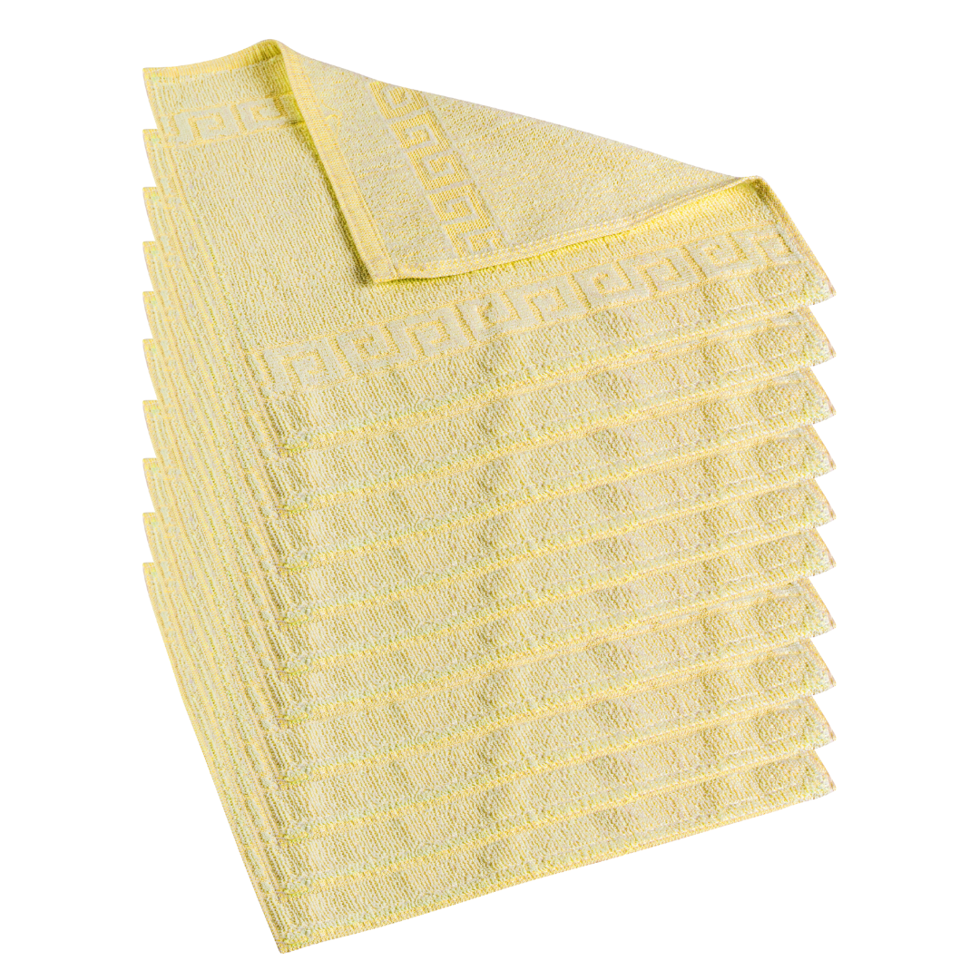 Clinotest Zwirnfrottier-Serie mit Griechischer-Bordüre