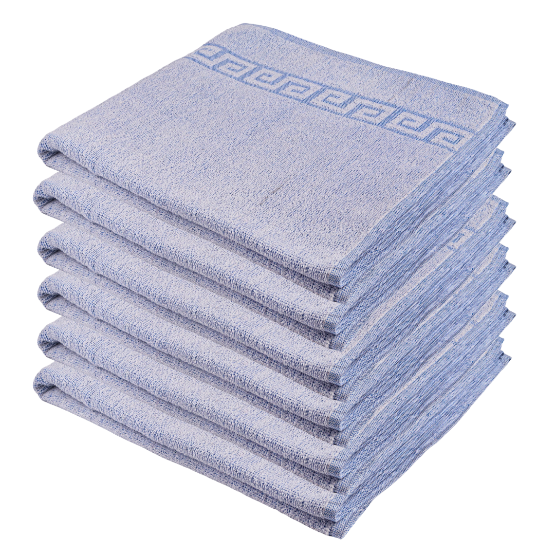 Clinotest Zwirnfrottier-Serie mit Griechischer-Bordüre