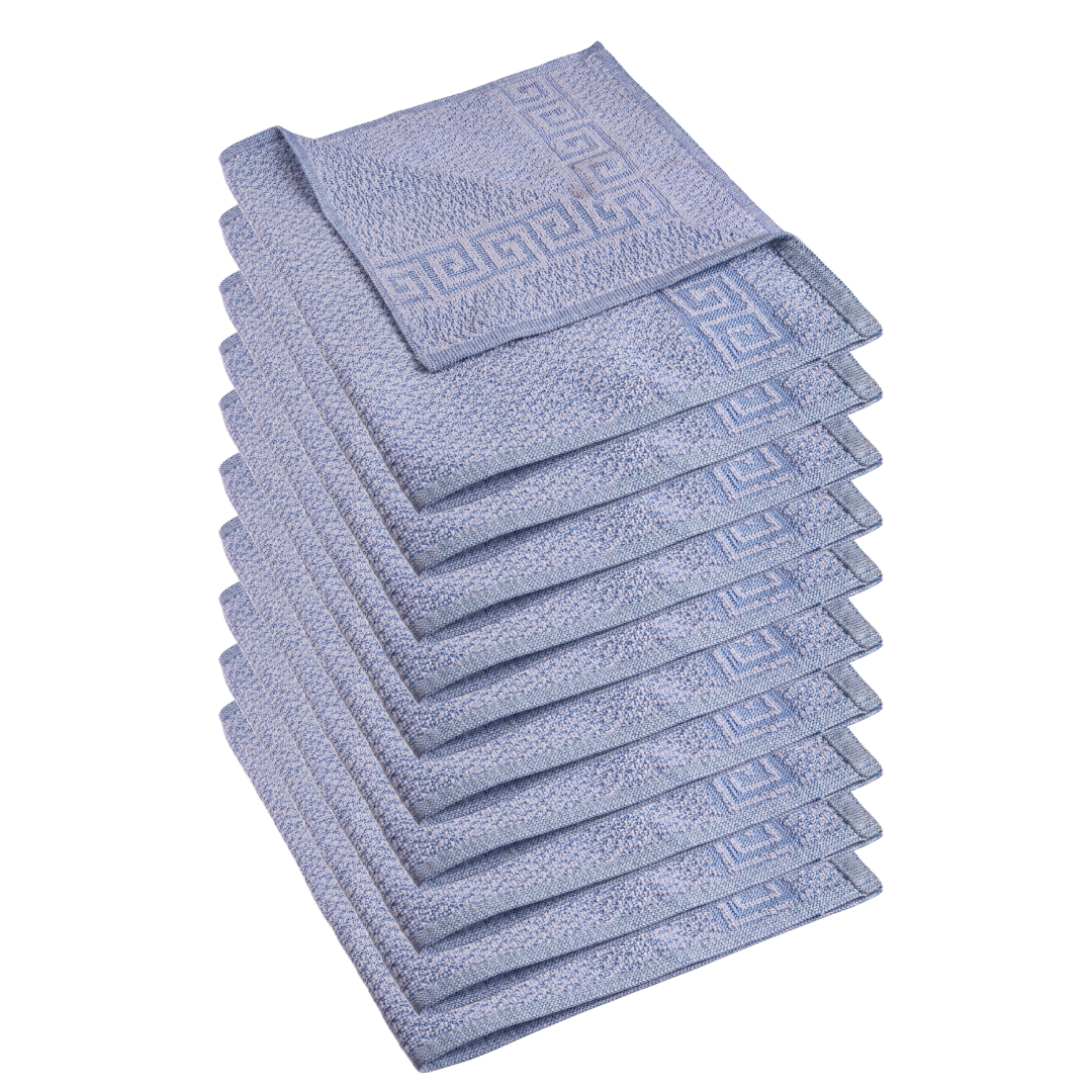 Clinotest Zwirnfrottier-Serie mit Griechischer-Bordüre