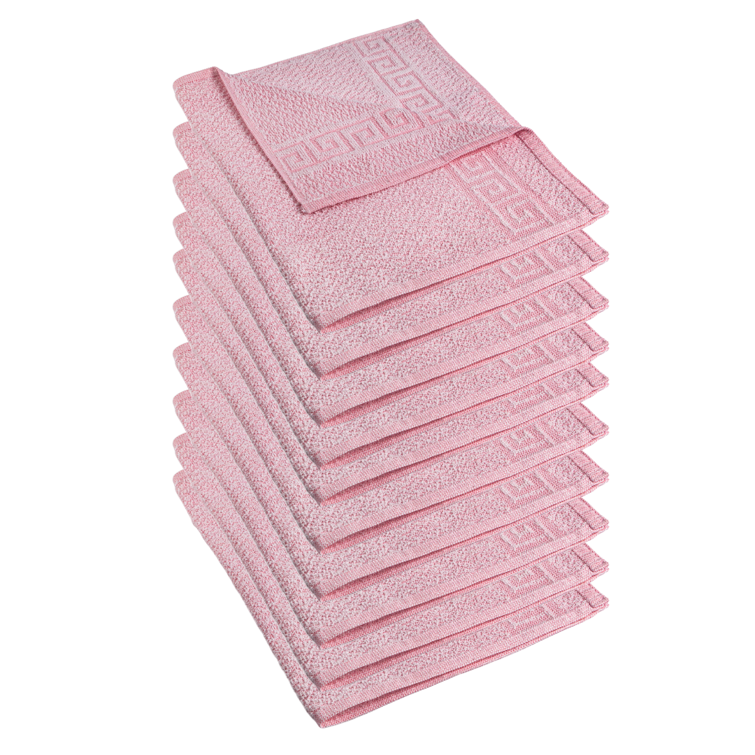 Clinotest Zwirnfrottier-Serie mit Griechischer-Bordüre