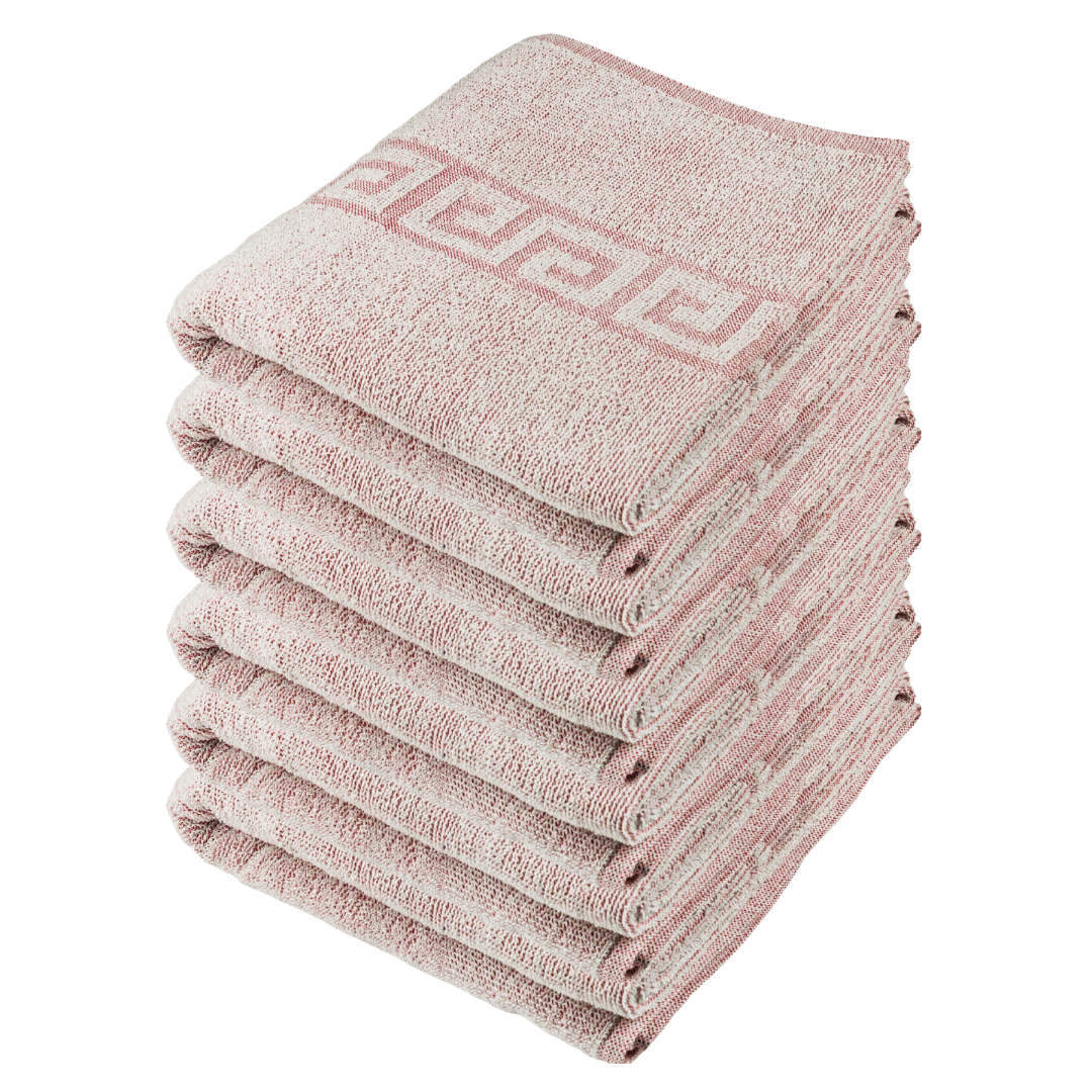 Clinotest Zwirnfrottier-Serie mit Griechischer-Bordüre