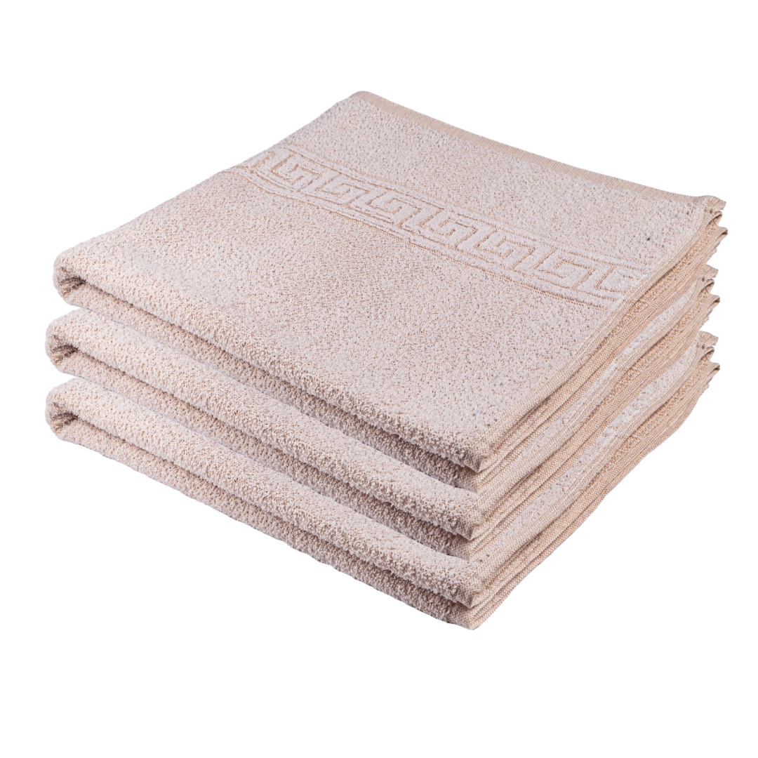 Clinotest Zwirnfrottier-Serie mit Griechischer-Bordüre