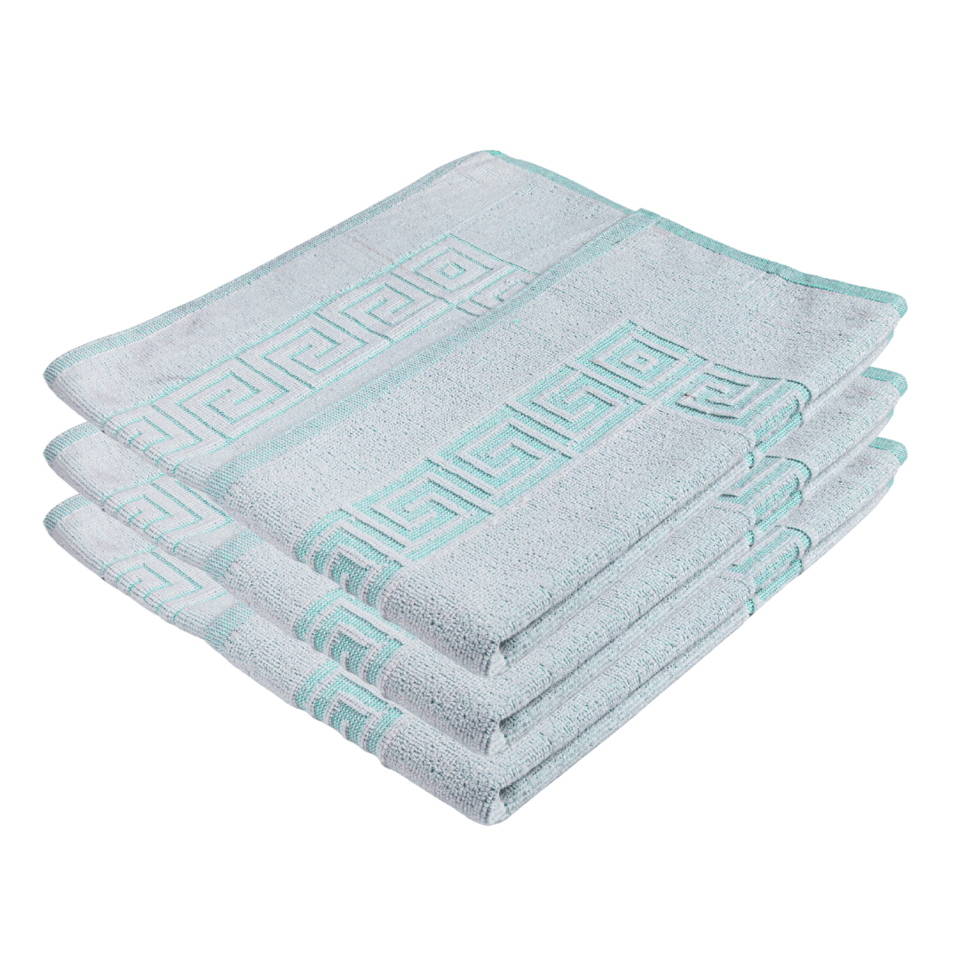 Clinotest Zwirnfrottier-Serie mit Griechischer-Bordüre