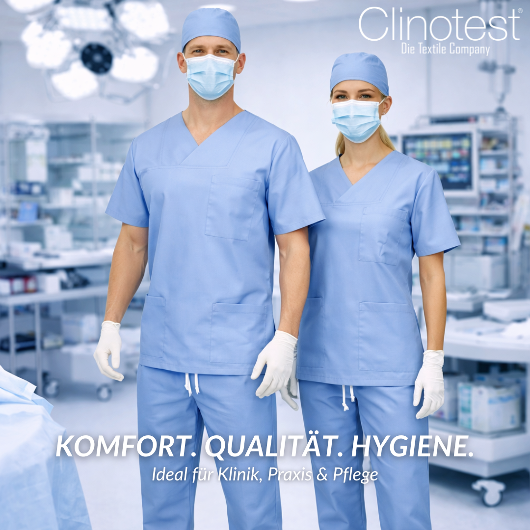 Clinotest OP-Bekleidung