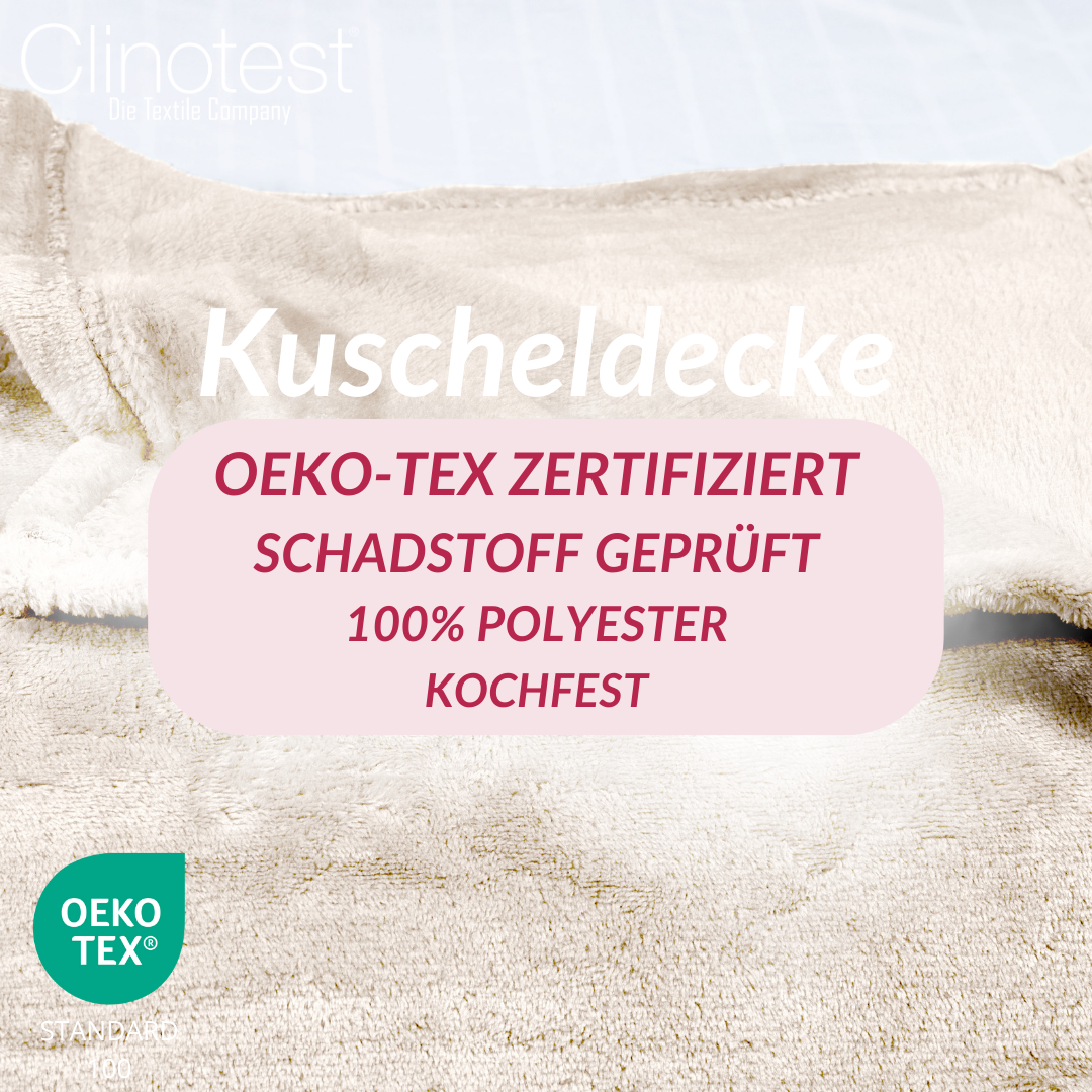 Clinotest Kuscheldecke