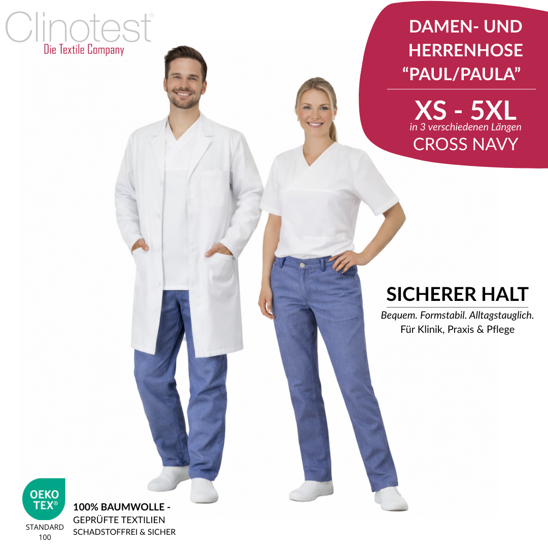 Clinotest Unisex-Jeans "Paul/Paula"