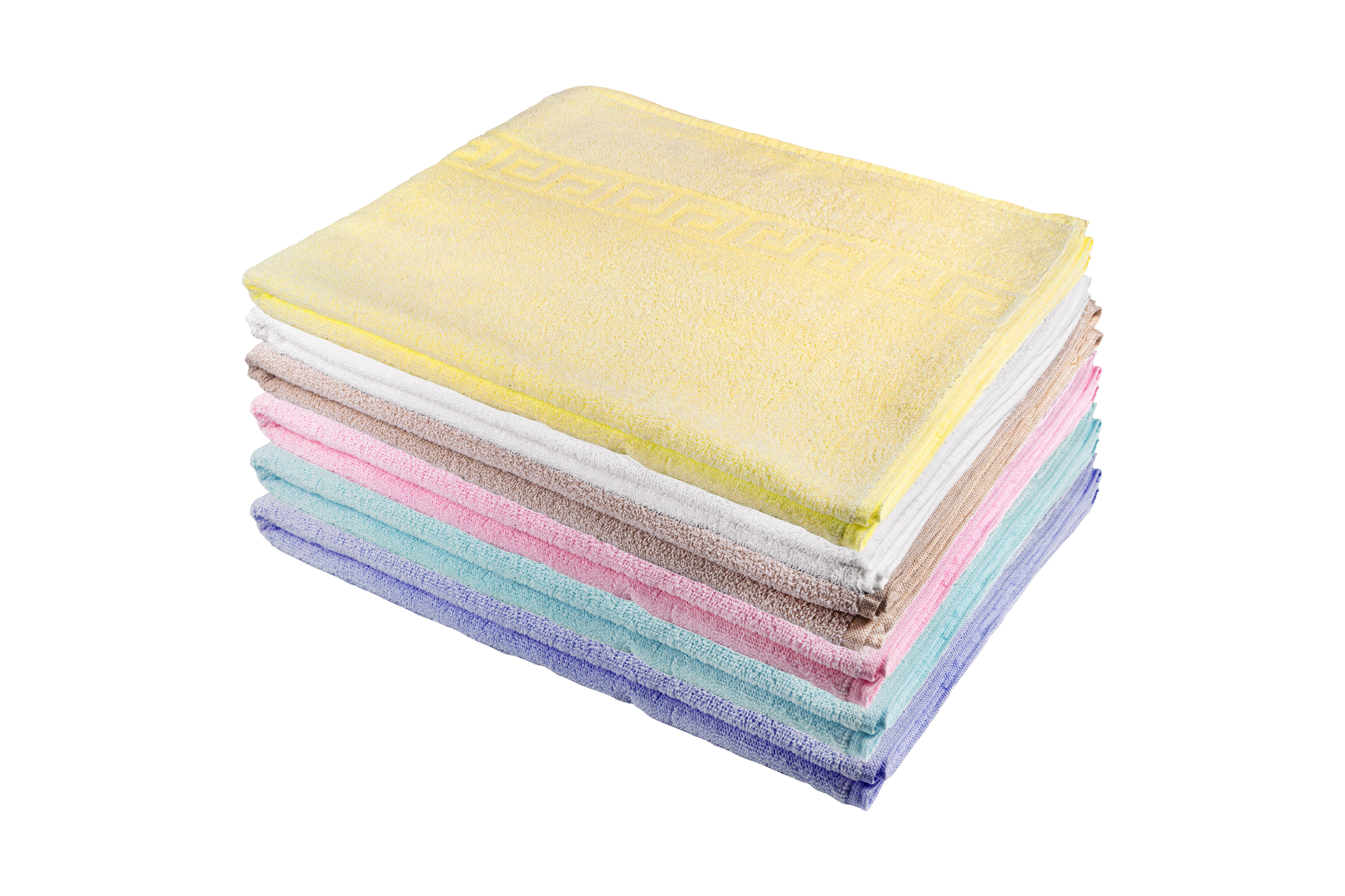 Clinotest Zwirnfrottier-Serie mit Griechischer-Bordüre