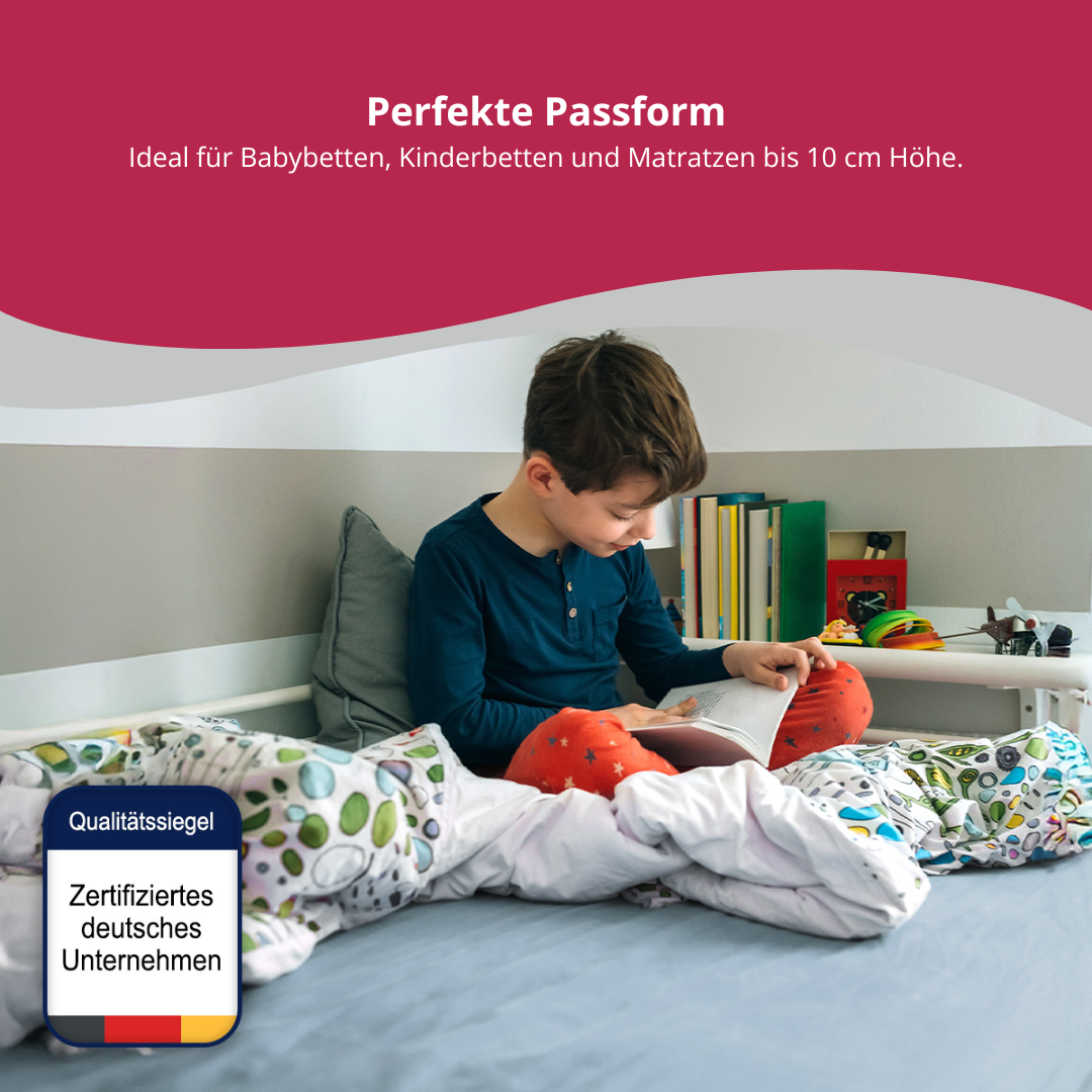 Clinotest Kinder Jersey-Spannbettlaken